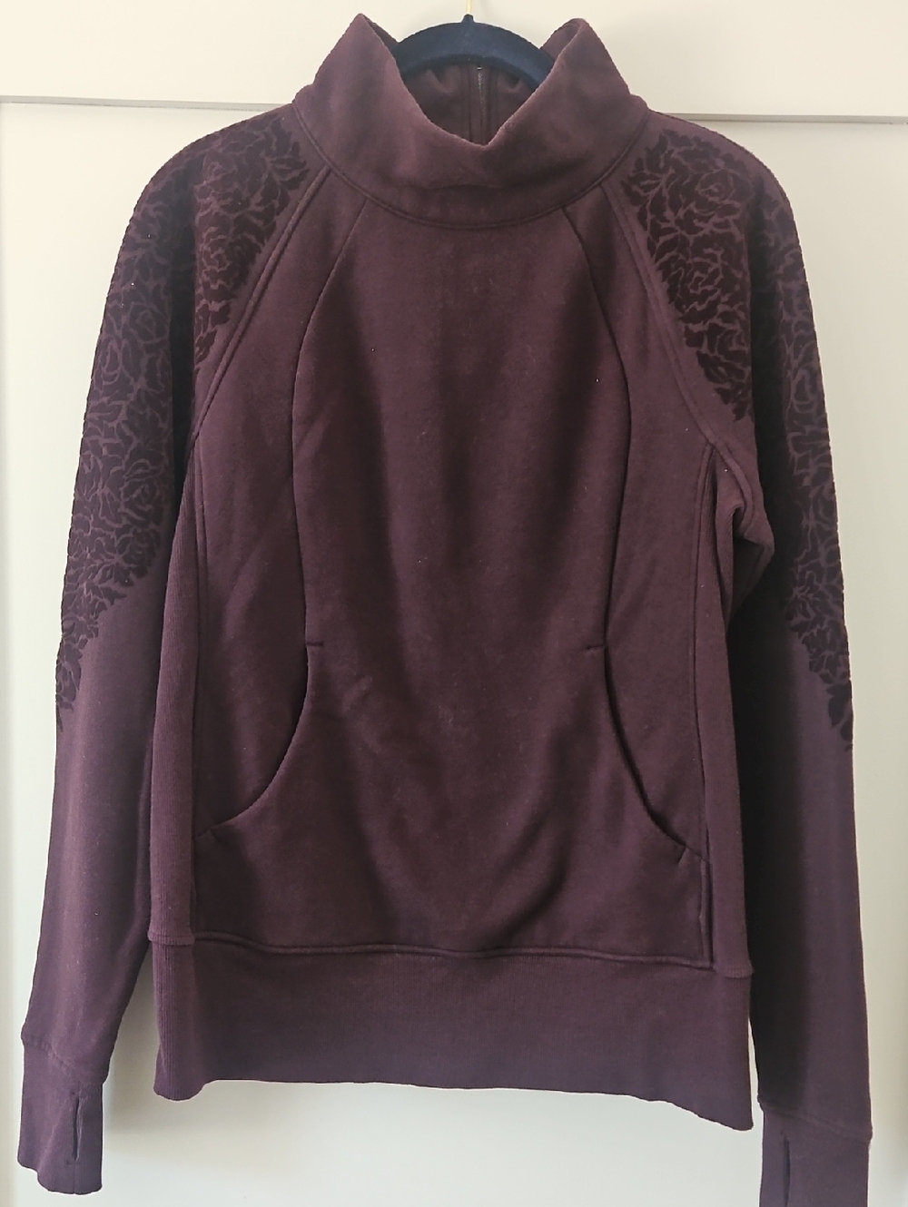 lululemon athletica Plum Zip-Up Hoodie
